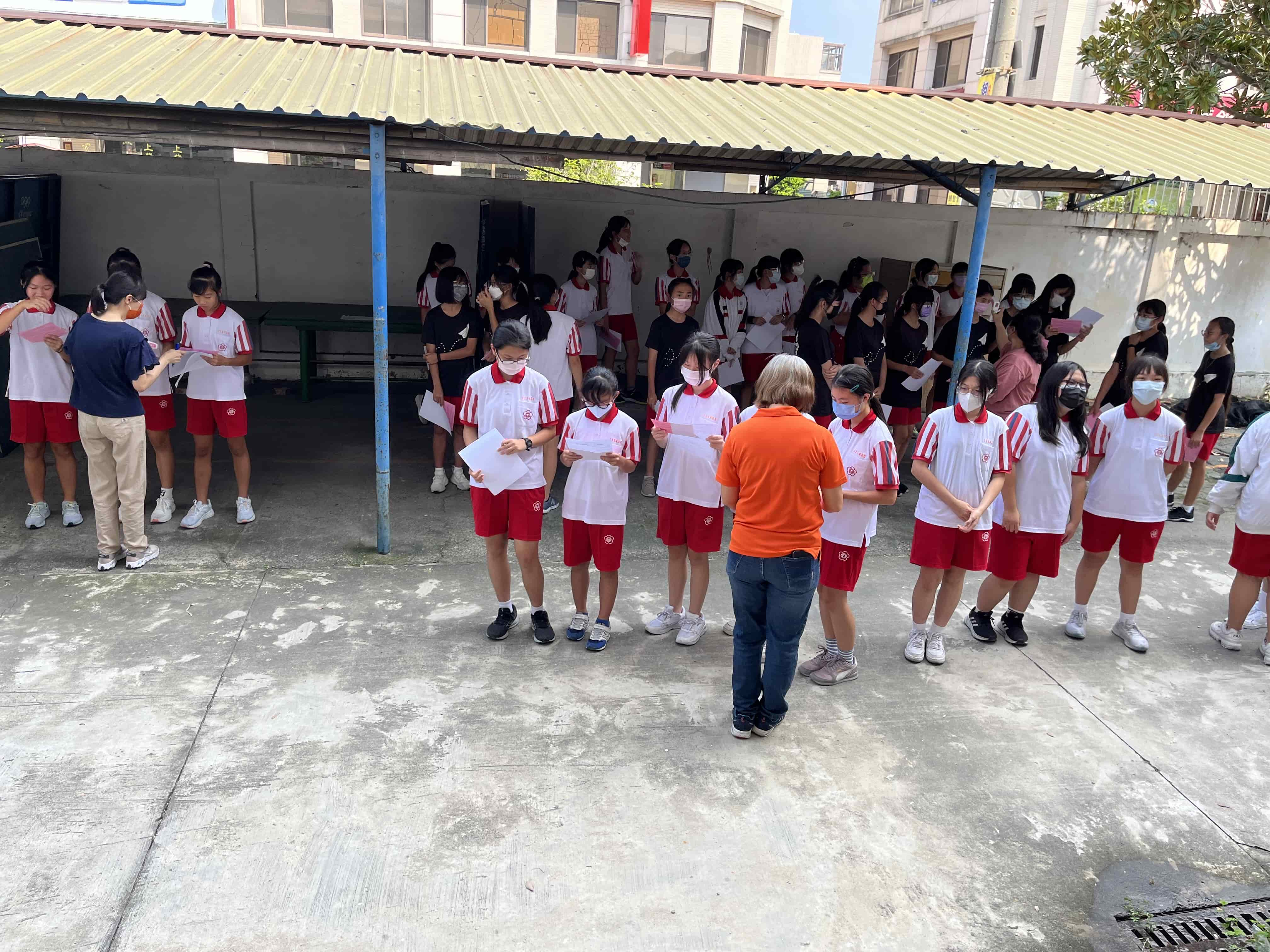 112年9月19日大同國中HPV接種活動照片1