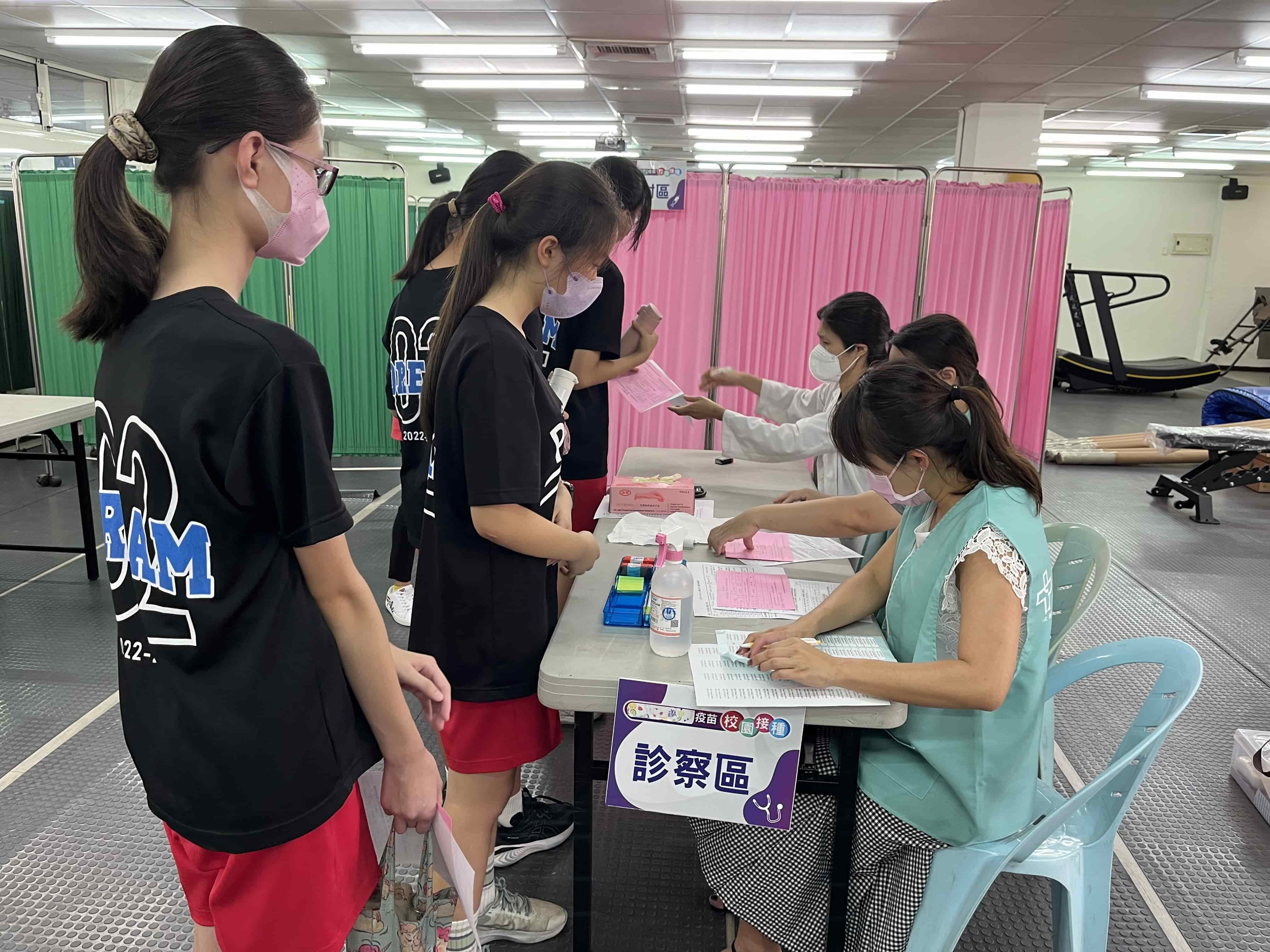 112年9月19日大同國中HPV接種活動照片3